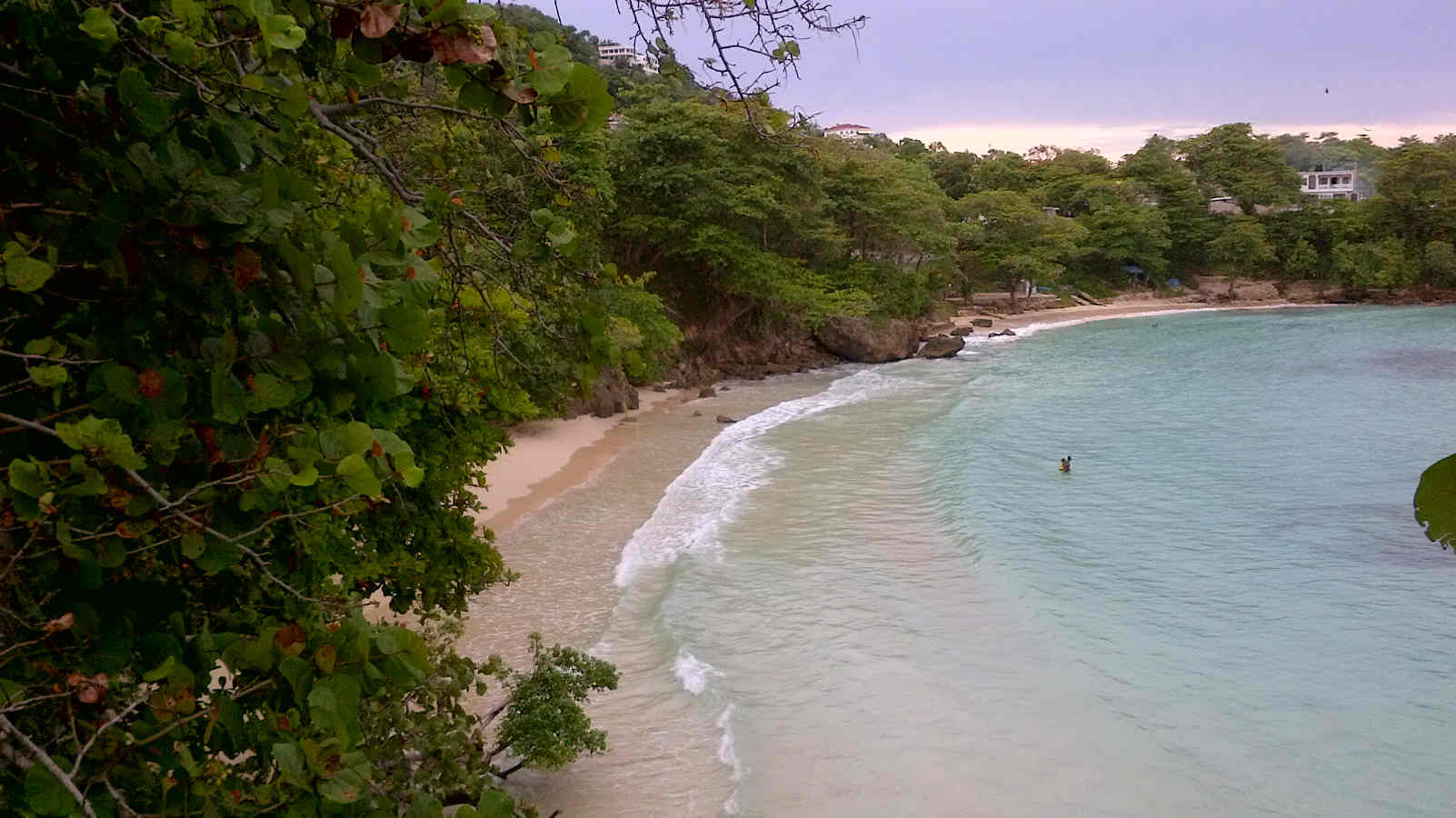 Boston Beach from the East Cliff, Portland, Jamaica