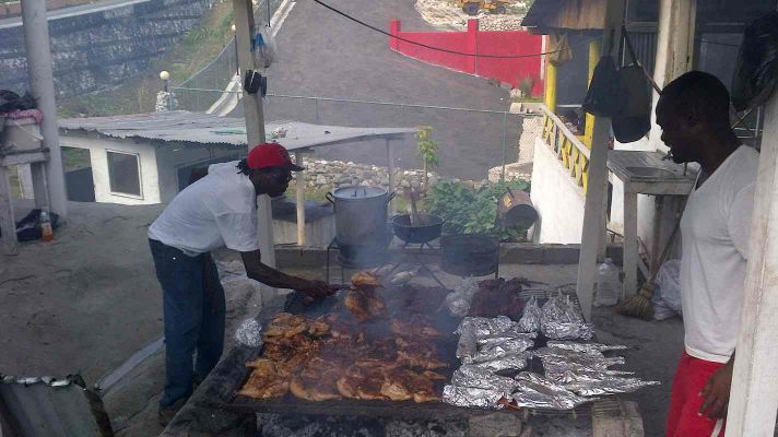Flipping Chicken
